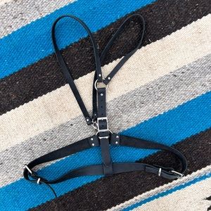 Handmade leather body harness